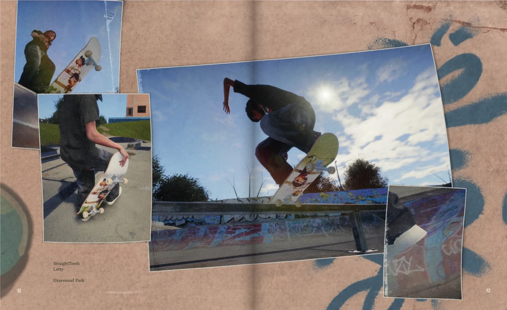 Waxtape Nº 01, pages 12–13 of 44