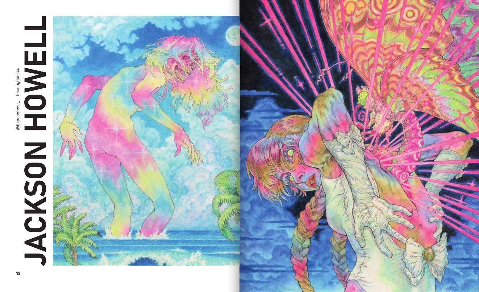 Waxtape Nº 01, pages 14–15 of 44